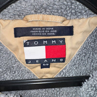 Vintage Y2K Tommy Hilfiger jeans 00 khaki utility chore coat