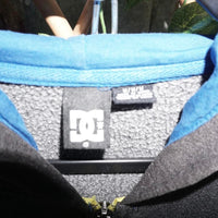 M- Vintage / Y2K 00’s DC embroidered chest hit grunge hoodie