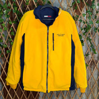 Vintage y2k tommy hilfiger reversible 1990s embroider jacket