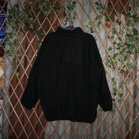 Large - Vintage Y2K Guess jeans embroider fleece sweatshirt