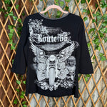 Vintage Y2K route 66 motorcycle biker 2000s femme t-shirt
