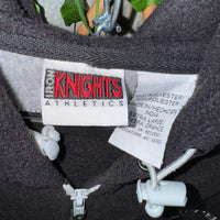 Vintage Y2K Oakland Raiders embroidered fleece zip up hoodie