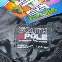 Vintage y2k south pole femme 2000s satin bomber jacket