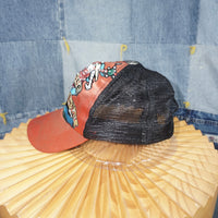 OSFA - Vintage / Y2K grunge 2000s trucker embroidered hat