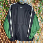 Vintage y2k adidas 1990s 2 tone embroider windbreaker jacket
