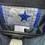 Vintage Y2K starter Los Angeles Raiders 1/2 zip 1990s jacket