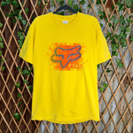 Vintage Y2K fox racing Inc. motocross cyber 2000s t-shirt