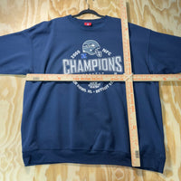 Vintage Y2K Seattle Seahawks 2005 NFC Super Bowl sweatshirt