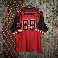 XXL- Vintage Y2K players brand embroider 90s football jersey