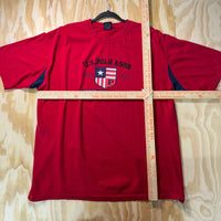 Vintage Y2K U.S. Polo assn. crest embroidered 2000s t-shirt