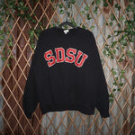 Larg-Vintage Y2K SDSU embroider san diego college sweatshirt