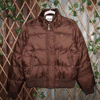 XL - Vintage Y2K south Pole brown 00s quilted puffer jacket