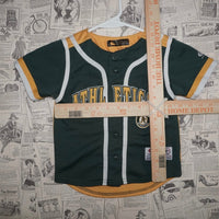 2T -Vintage Y2K Oakland athletics embroider 00s youth jersey
