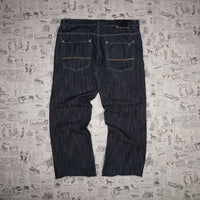 38 - Vintage Y2K South Pole 2000s baggy faded thrashed pants