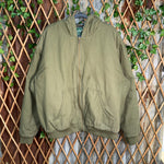 Vintage Y2K woolrich flannel lined 00s heavy workwear jacket