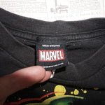 Large-Vintage Y2K Marvel avengers ironman spiderman hulk tee