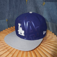 OSFA- Vintage Y2K Los Angeles Dodgers embroider big logo hat
