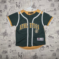 2T -Vintage Y2K Oakland athletics embroider 00s youth jersey