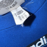 Vintage Y2K Adidas logo spellout 3 stripes 2000s t-shirt