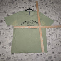 Large-Vintage Y2K John Deere Moline Illinois tractor t-shirt