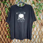 Vintage Y2K SoCal no fear skull grunge 2000s hip hop t-shirt