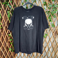 Vintage Y2K SoCal no fear skull grunge 2000s hip hop t-shirt