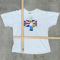 Vintage simpsons promo homer simpson t-shirt