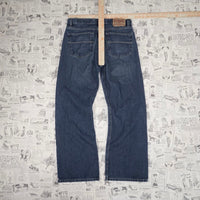 32 - Vintage Y2K express 2000s baggy wide leg denim pants