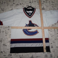 Large - Vintage Y2K Vancouver Canucks ccm nhl hockey jersey
