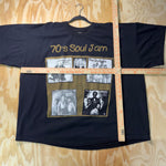 Vintage Y2K throwback retro 1970s soul jam jazz 2000s tshirt