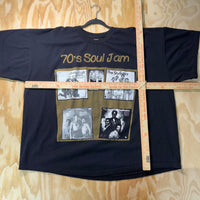 Vintage Y2K throwback retro 1970s soul jam jazz 2000s tshirt