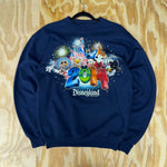 Medium - Vintage y2k disneyland 2014 mickey, donald, goofy crewneck