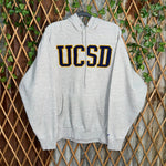 Vintage Y2K UCSD university San Diego 2000s embroider hoodie