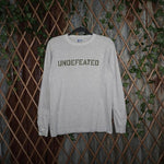 S - Vintage / Y2K Undefeated Chest Spellout Longsleeve shirt