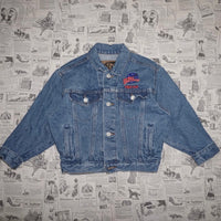 6 - Vintage Y2K Planet Hollywood embroider 90s denim jacket