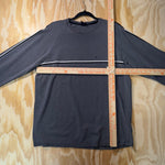 Vintage Y2K Nautica jeans striped 2000s embroider LS T-shirt