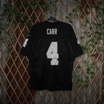 L - Vintage / Y2K NFL Raiders #4 Derek Carr NFL Nike Jersey