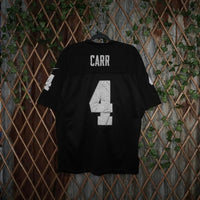 L - Vintage / Y2K NFL Raiders #4 Derek Carr NFL Nike Jersey