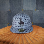 7 ½ - Vintage Y2K Los angeles Dodgers MLB monogram 2000s hat