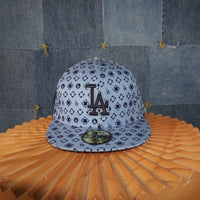 7 ½ - Vintage Y2K Los angeles Dodgers MLB monogram 2000s hat