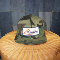 OSFA - Vintage Y2K PUREGRO embroider patch military camo hat