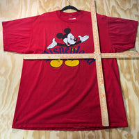 Vintage Y2K Mickey Mouse Disneyland park cartoon 90s t-shirt