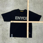 Vintage y2k enyce plaid logo t-shirt