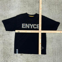 Vintage y2k enyce plaid logo t-shirt