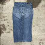 Vintage y2k levis baggy fit light wash faded 00s denim jeans