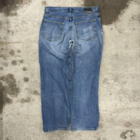 Vintage y2k levis baggy fit light wash faded 00s denim jeans