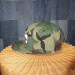 OSFA - Vintage Y2K PUREGRO embroider patch military camo hat