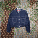 XL - Vintage Y2K union Bay femme 2000s denim trucker jacket