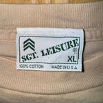 Vintage y2k sgt leisure 1990s military maui hawaii t-shirt