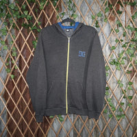 M- Vintage / Y2K 00’s DC embroidered chest hit grunge hoodie